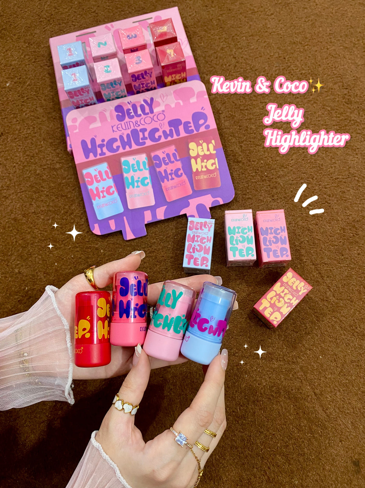 Kevin & Coco Jelly Highlighter 💖