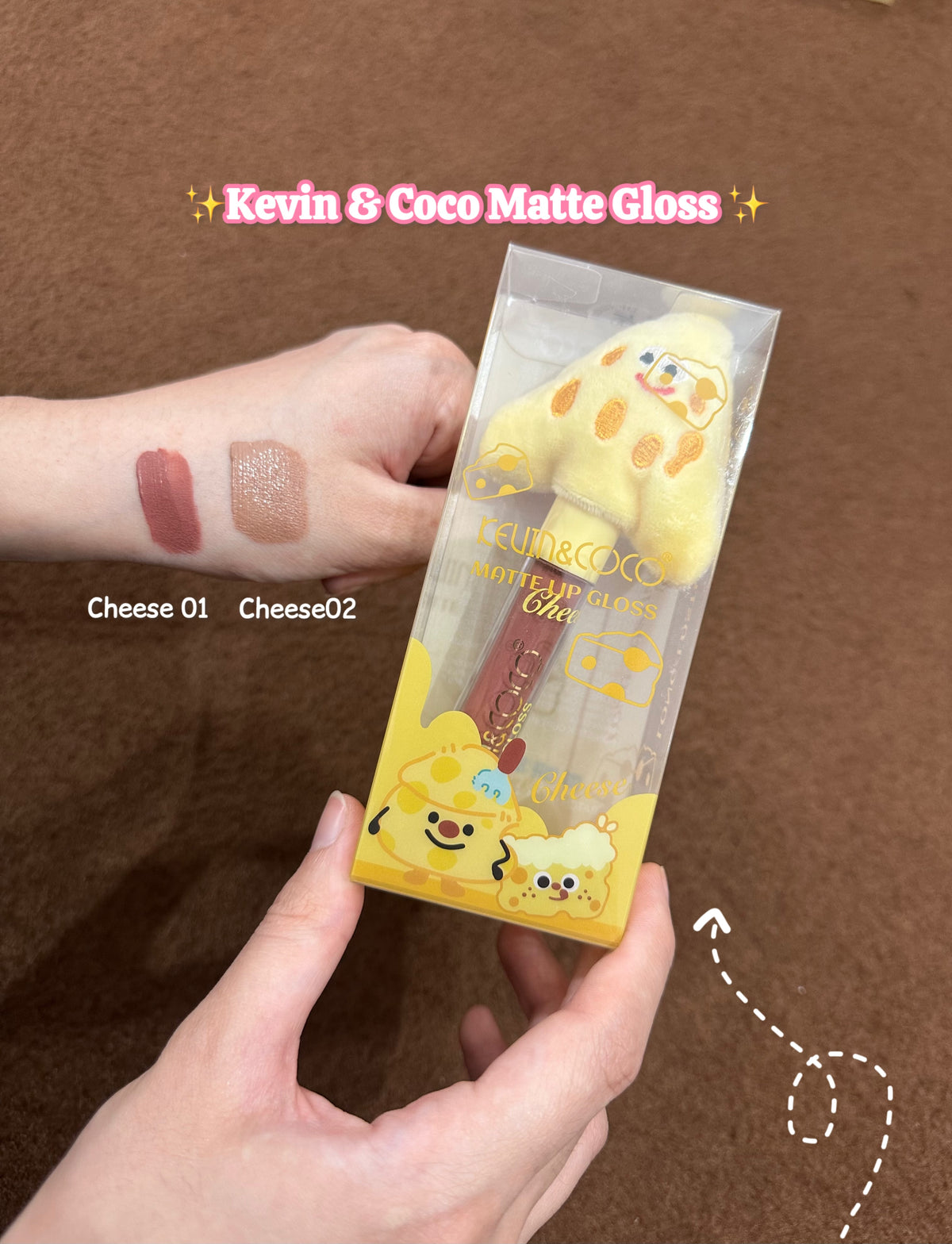 Kevin & Coco Matte Gloss 💖
