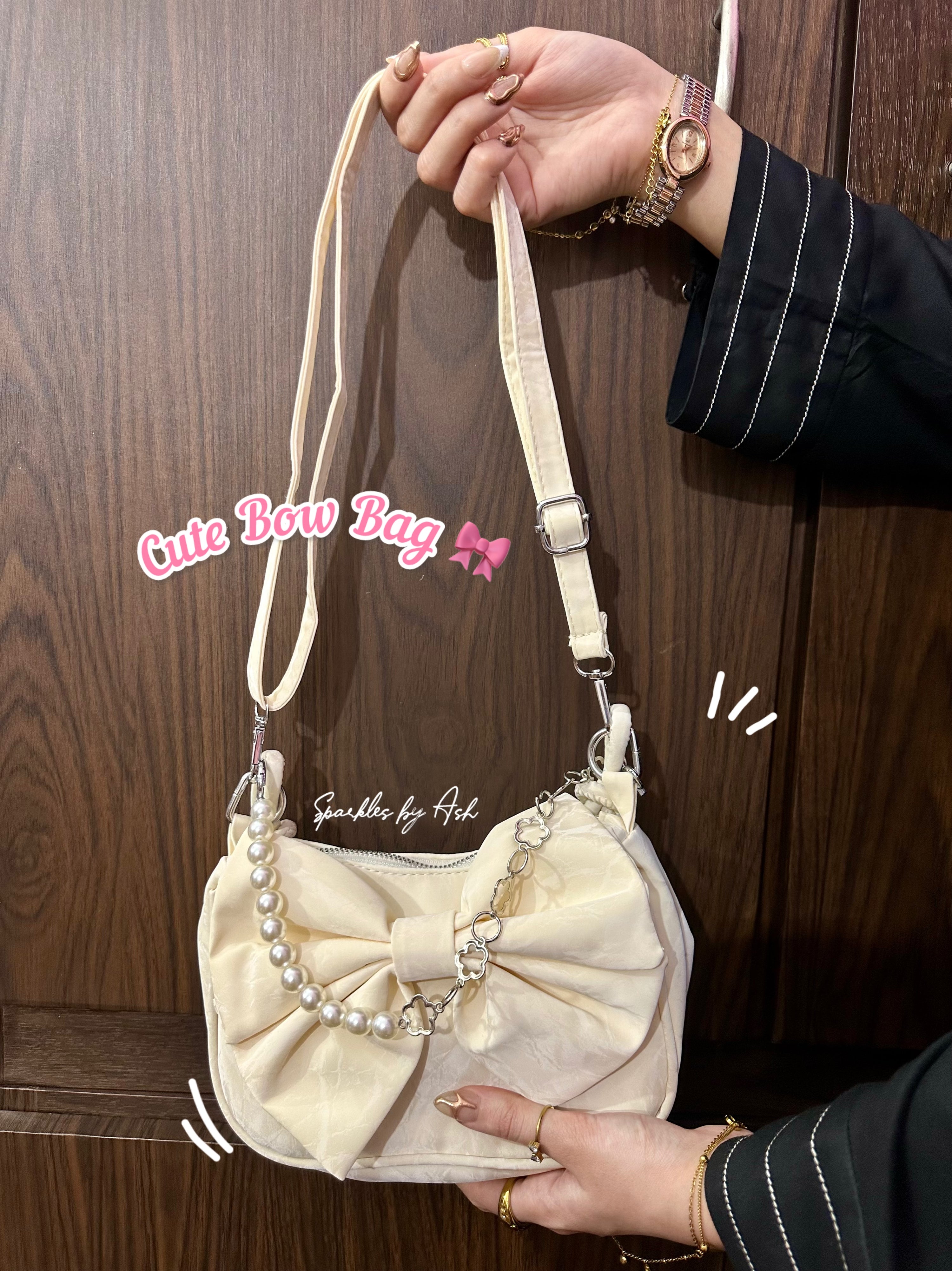 Cute bow bag 🎀✨