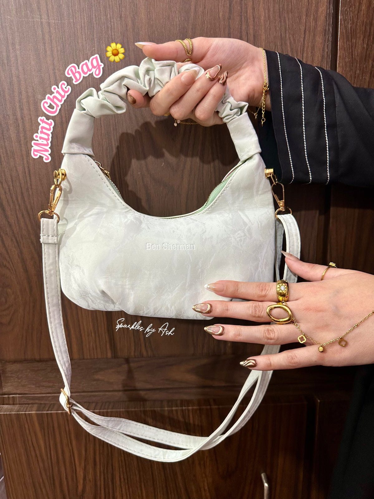 Mint chic bag🌼🎀