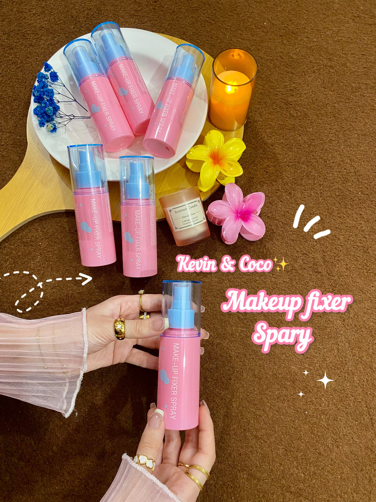 Kevin & Coco Makeup Fixer Spray 💖