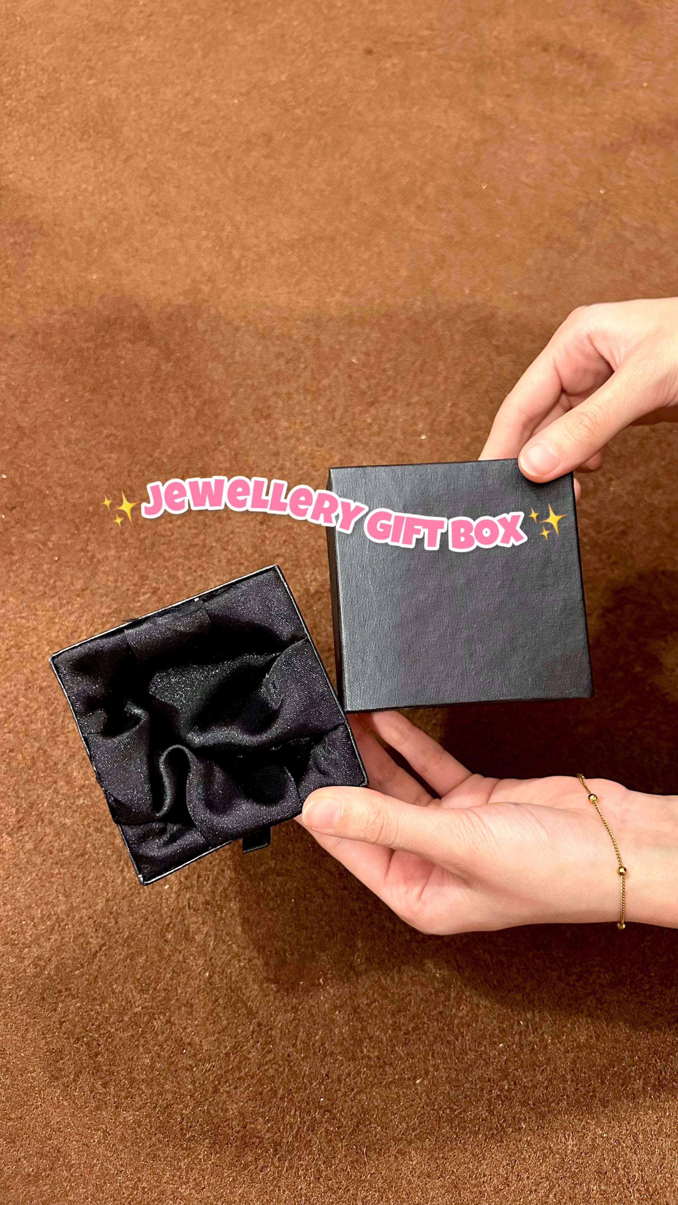 Jewellery gift box 🖤