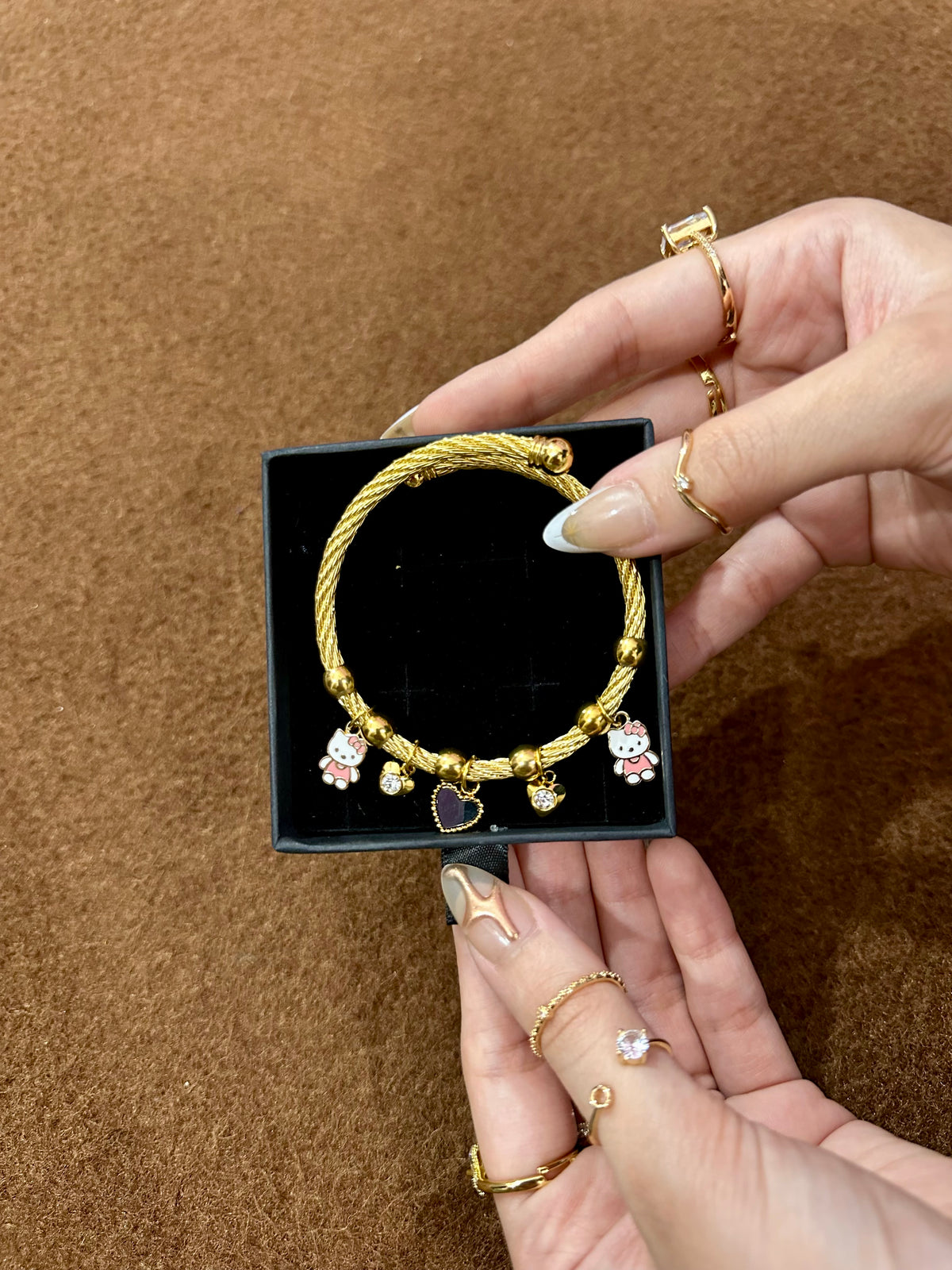 Hello kitty charm bracelets🎀✨
