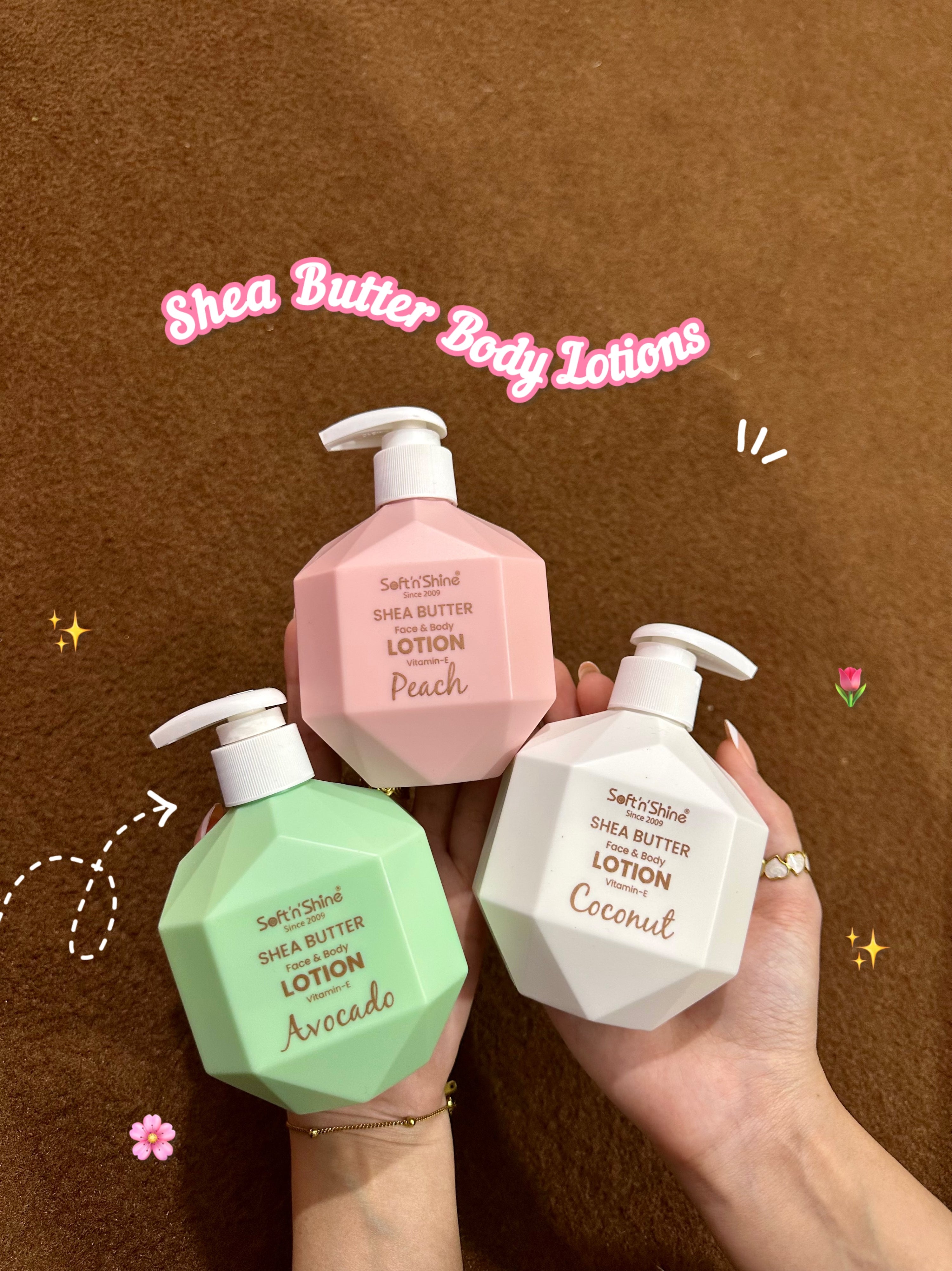Shea butter body lotions 💗✨