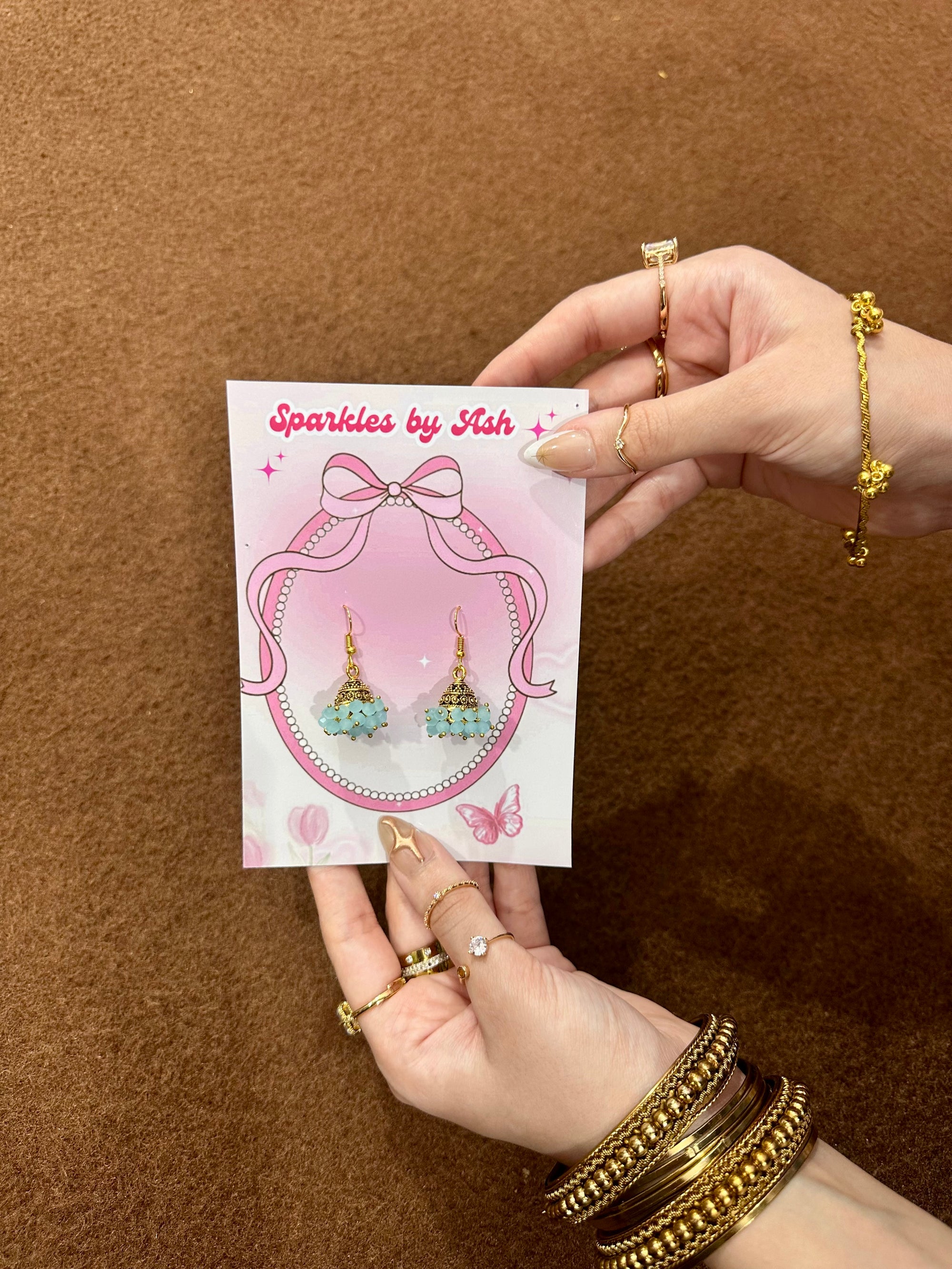 Traditional jhumki 🩵
