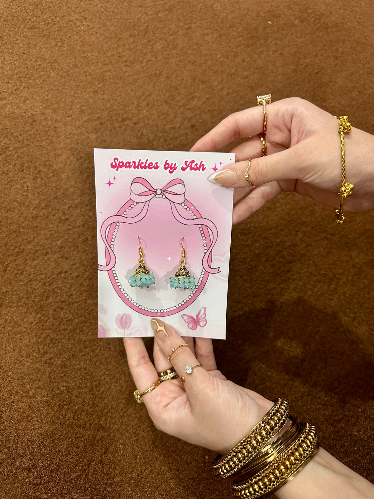 Traditional jhumki 🩵