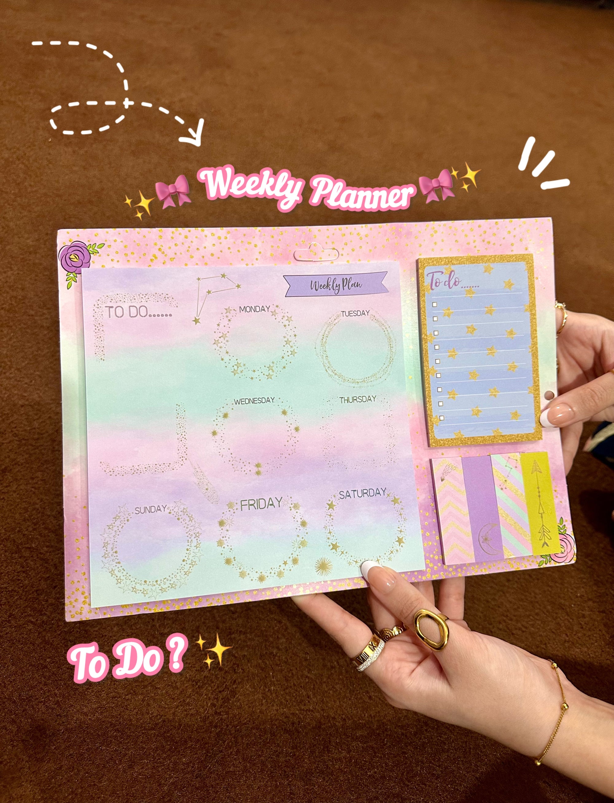 Weekly planner🌼to do list