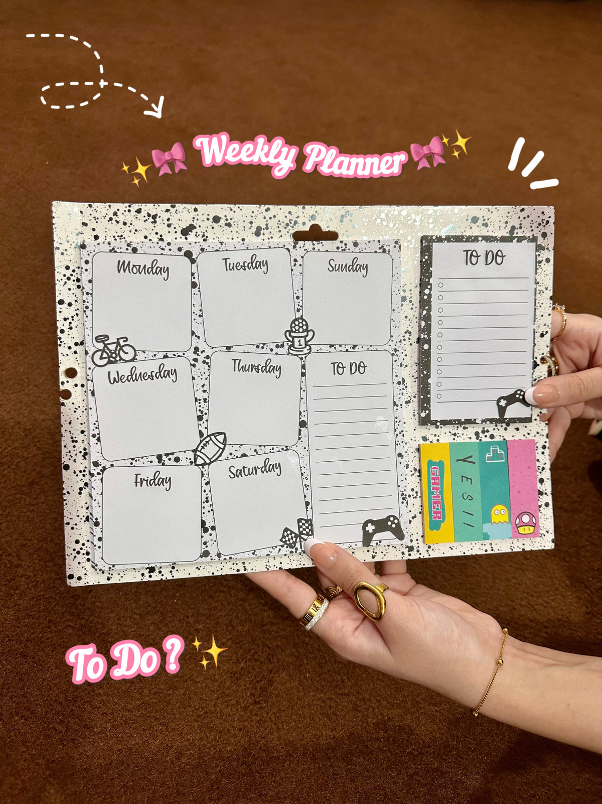 Weekly planner 💗 to do list