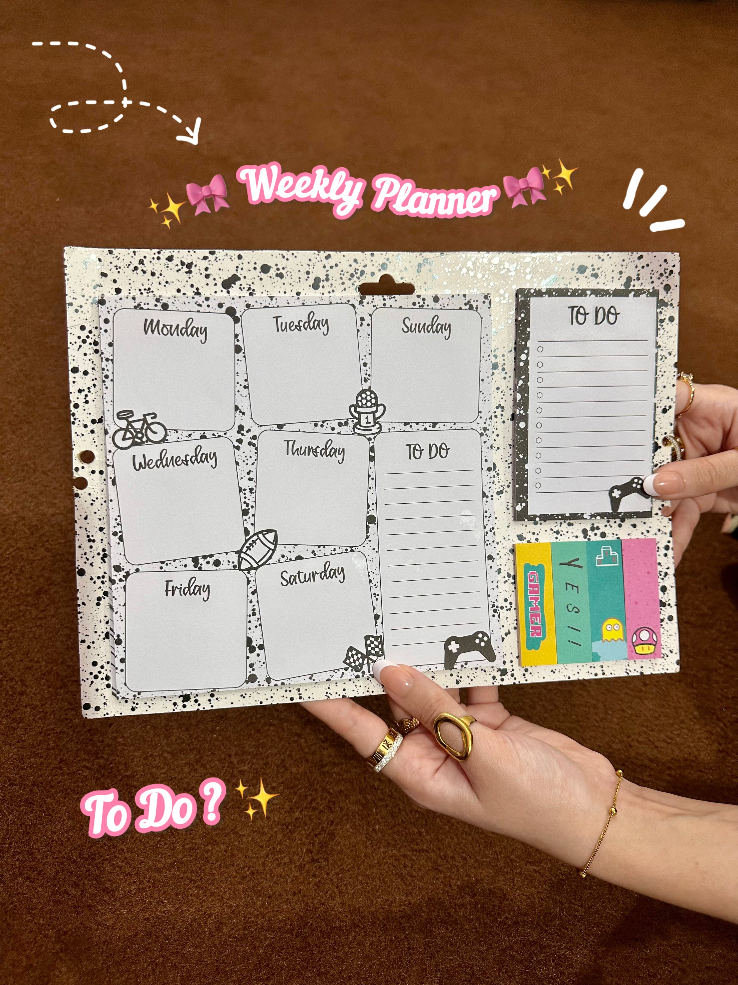 Weekly planner 💗 to do list