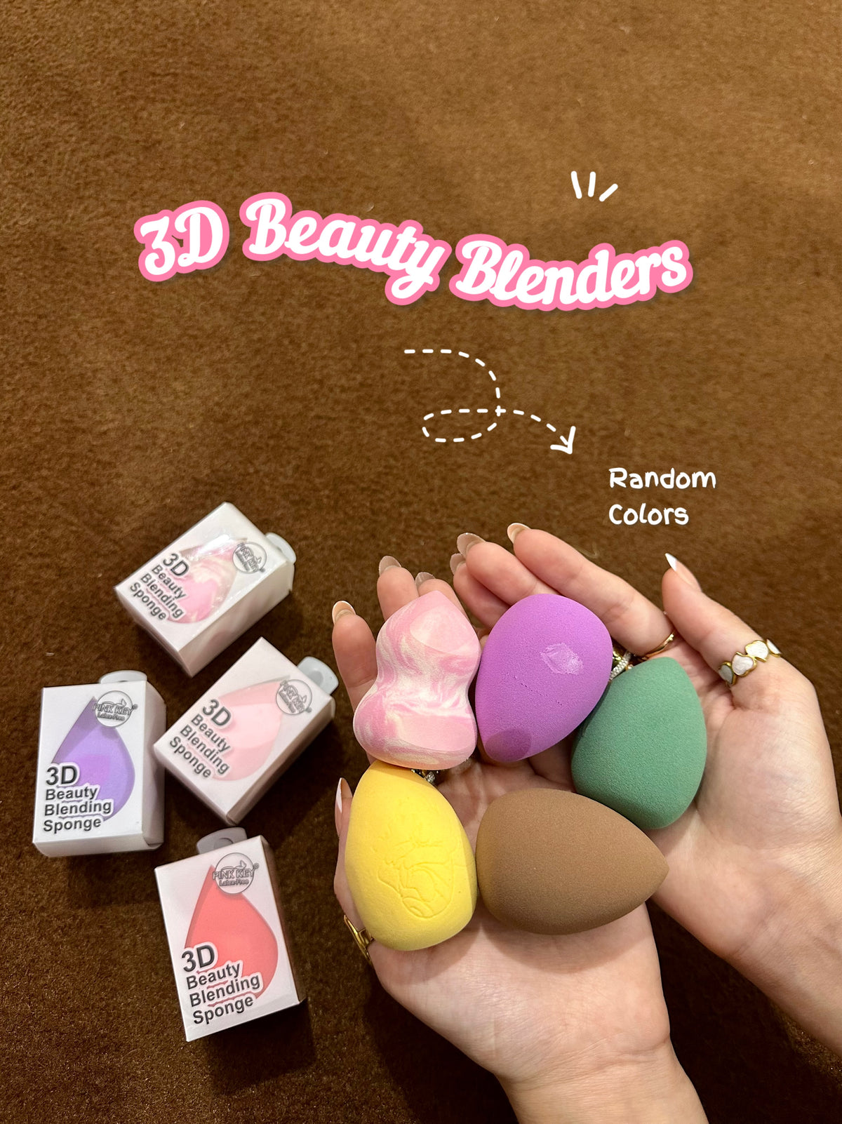 3d beauty blender-Random color💗