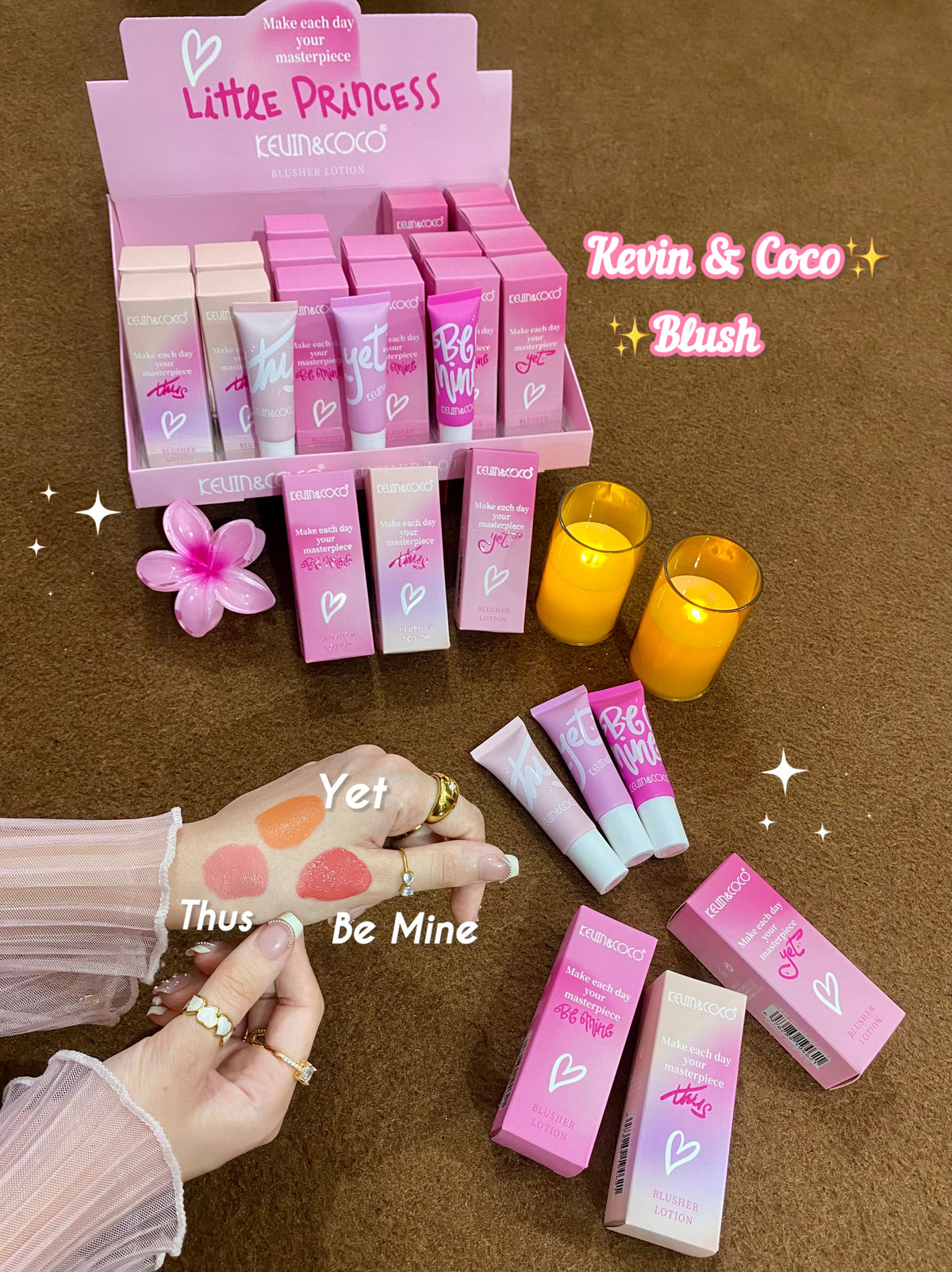 Kevin & Coco Blusher Lotion 💖