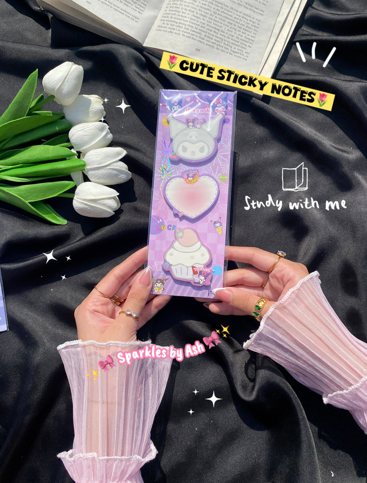 Cute kuromi sticky Notes 💕