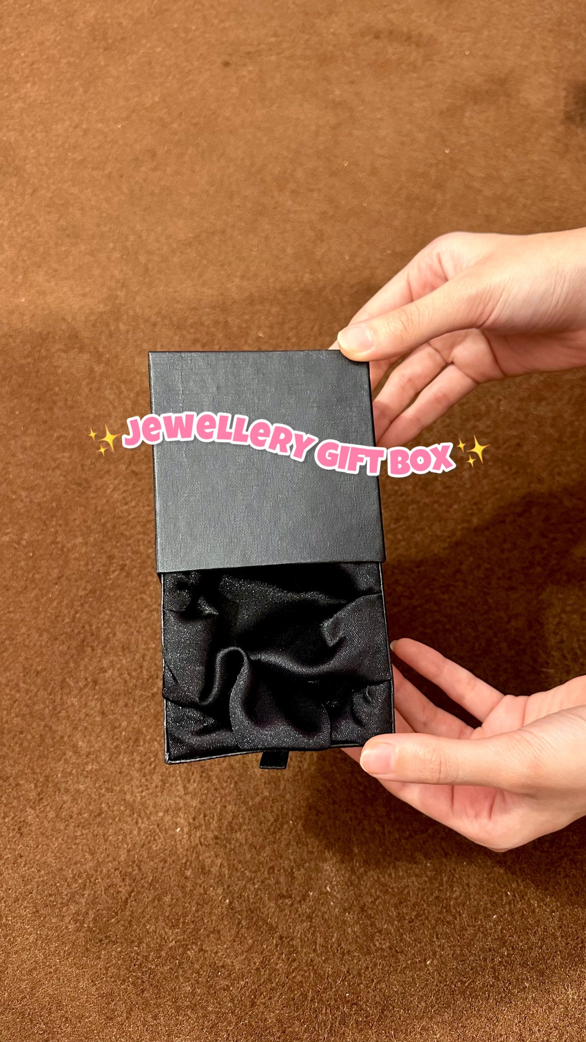 Jewellery gift box 🖤