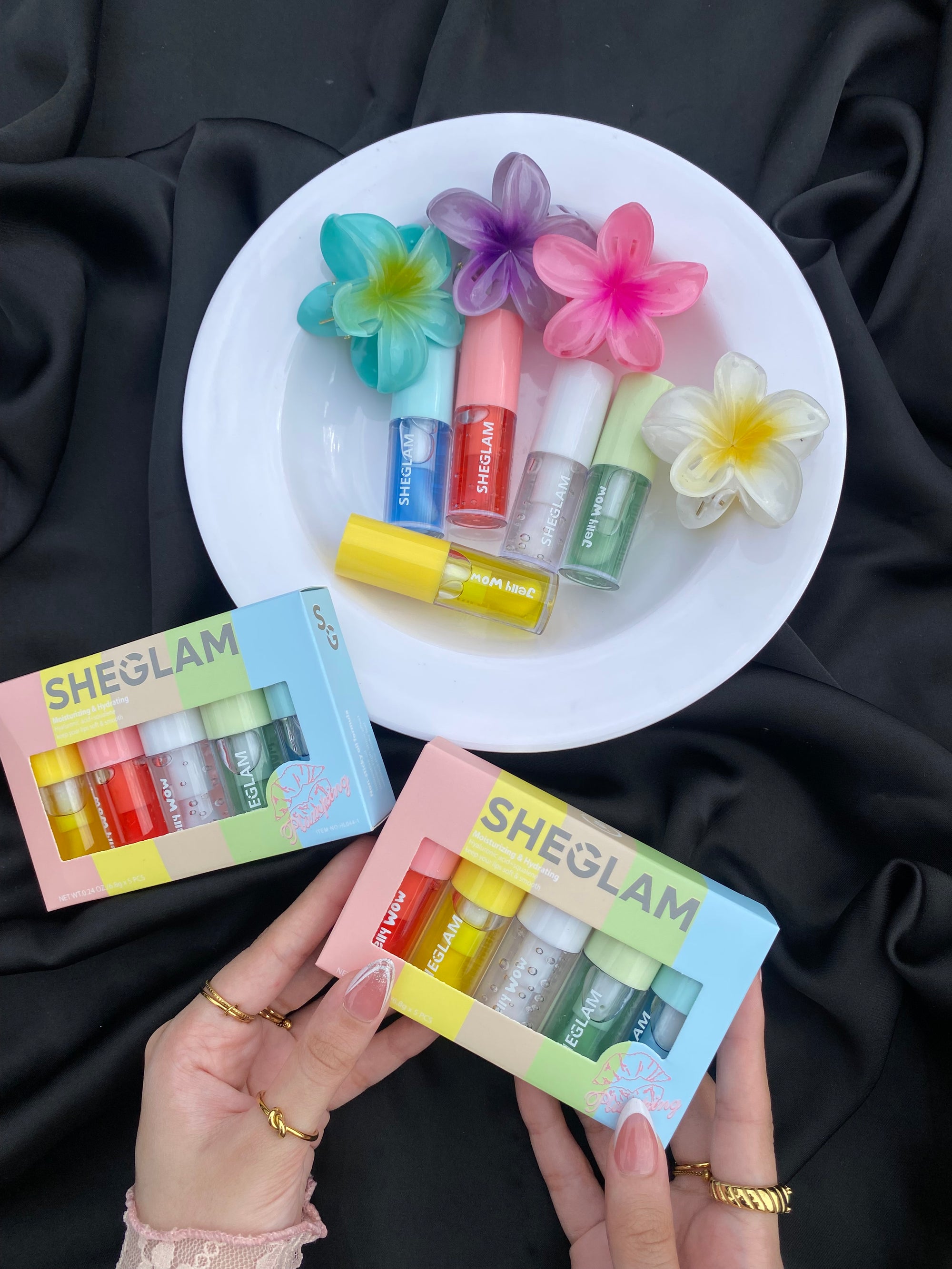 Sheglam lip oils (dupes)