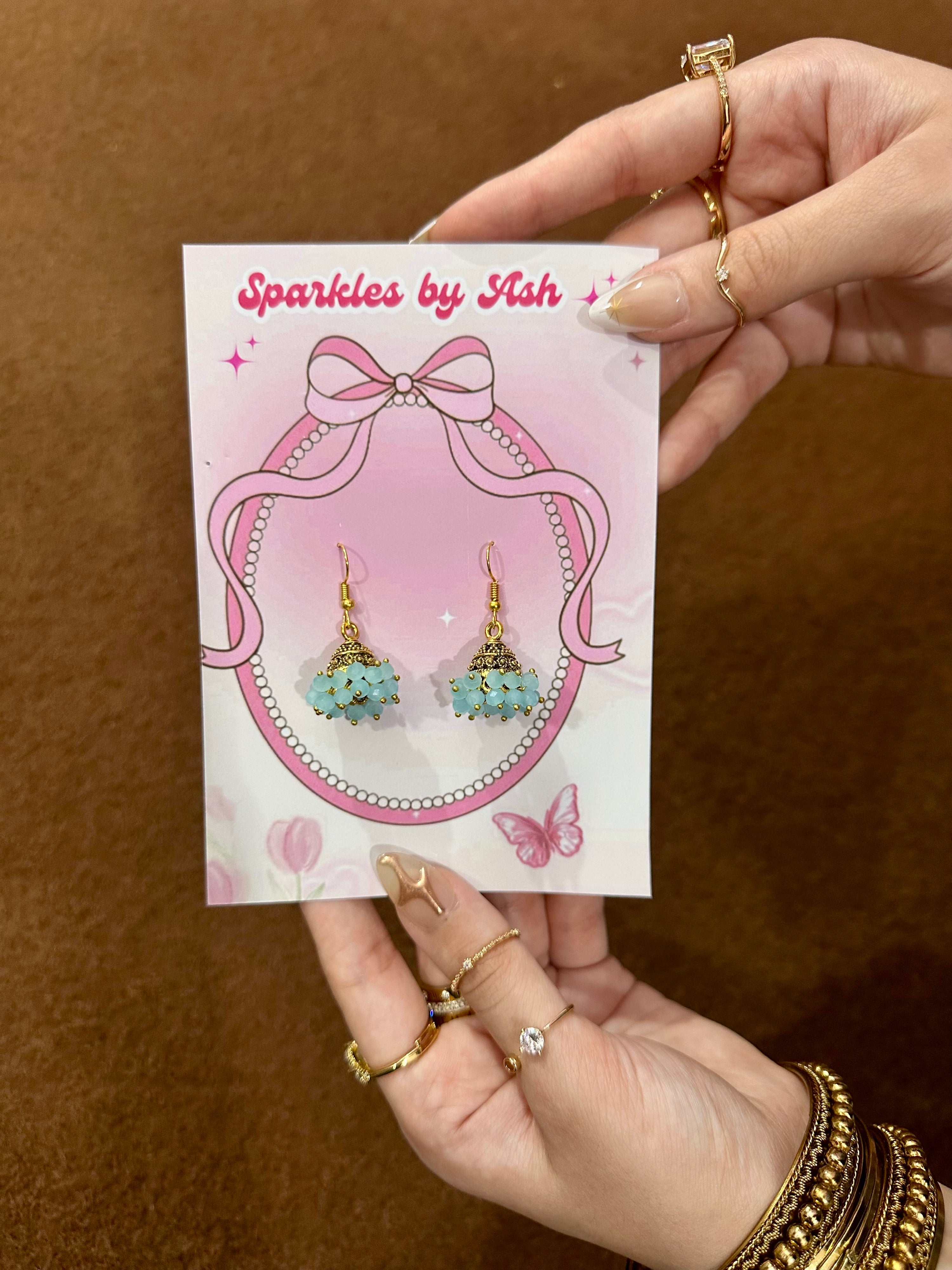 Traditional jhumki 🩵