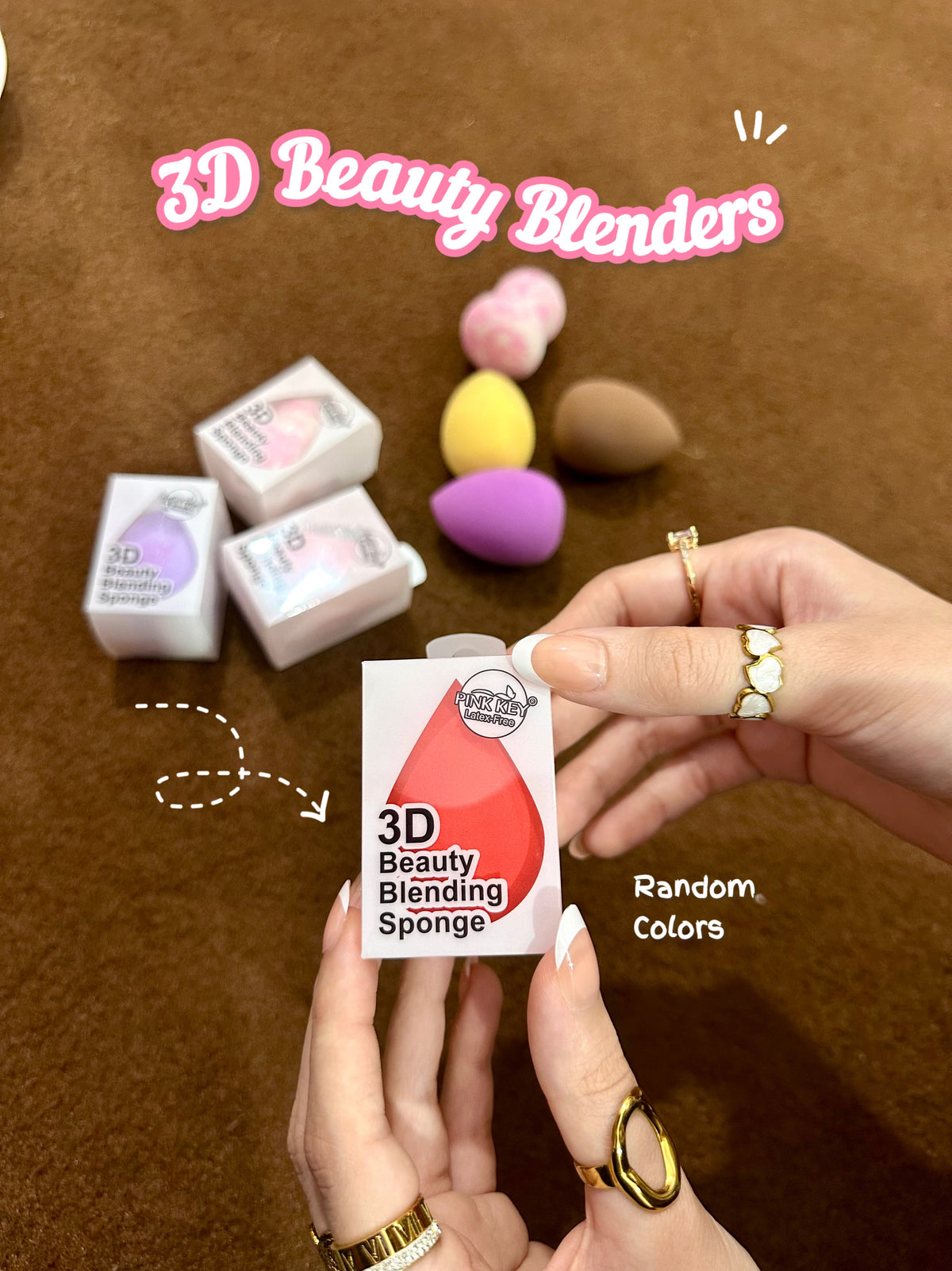 3d beauty blender-Random color💗
