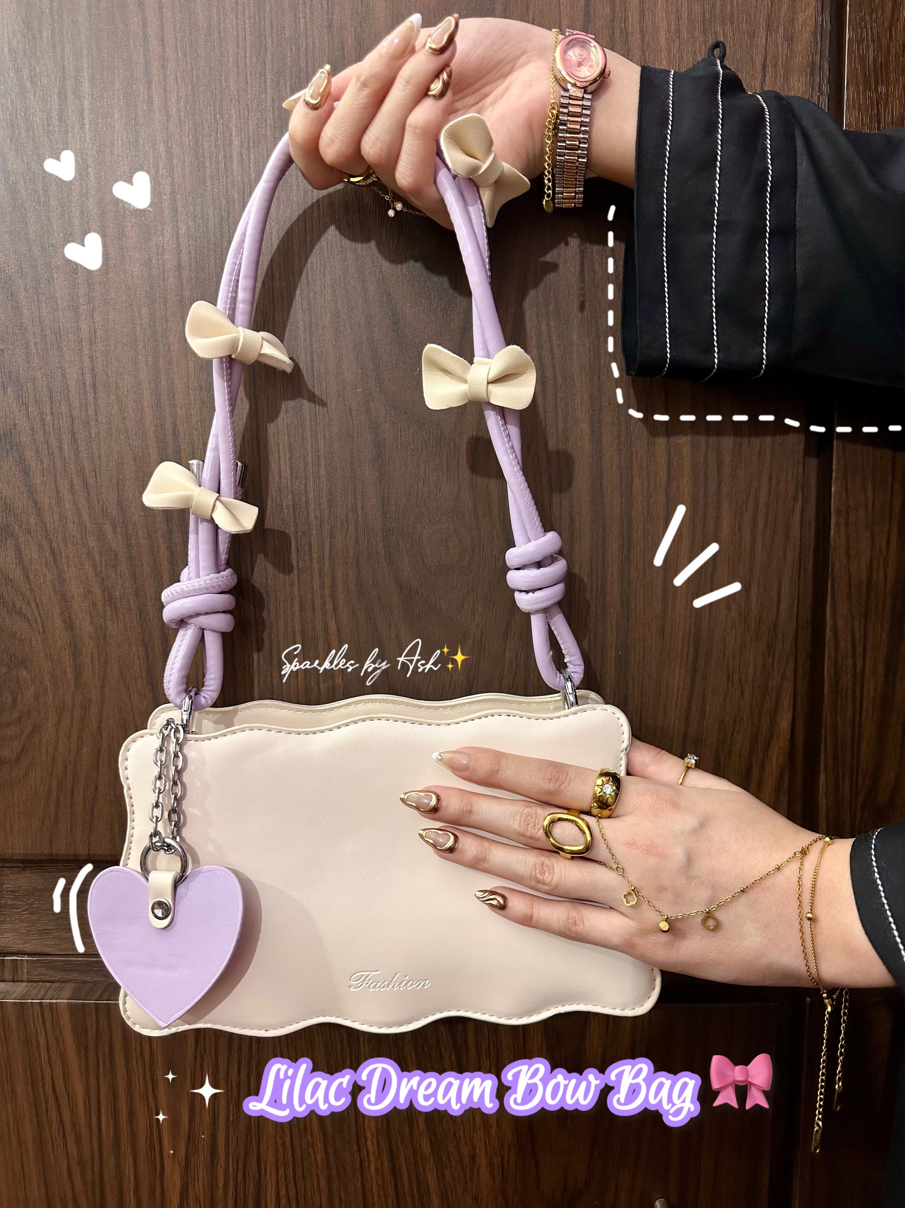 Lilac Dream Bow Bag🎀