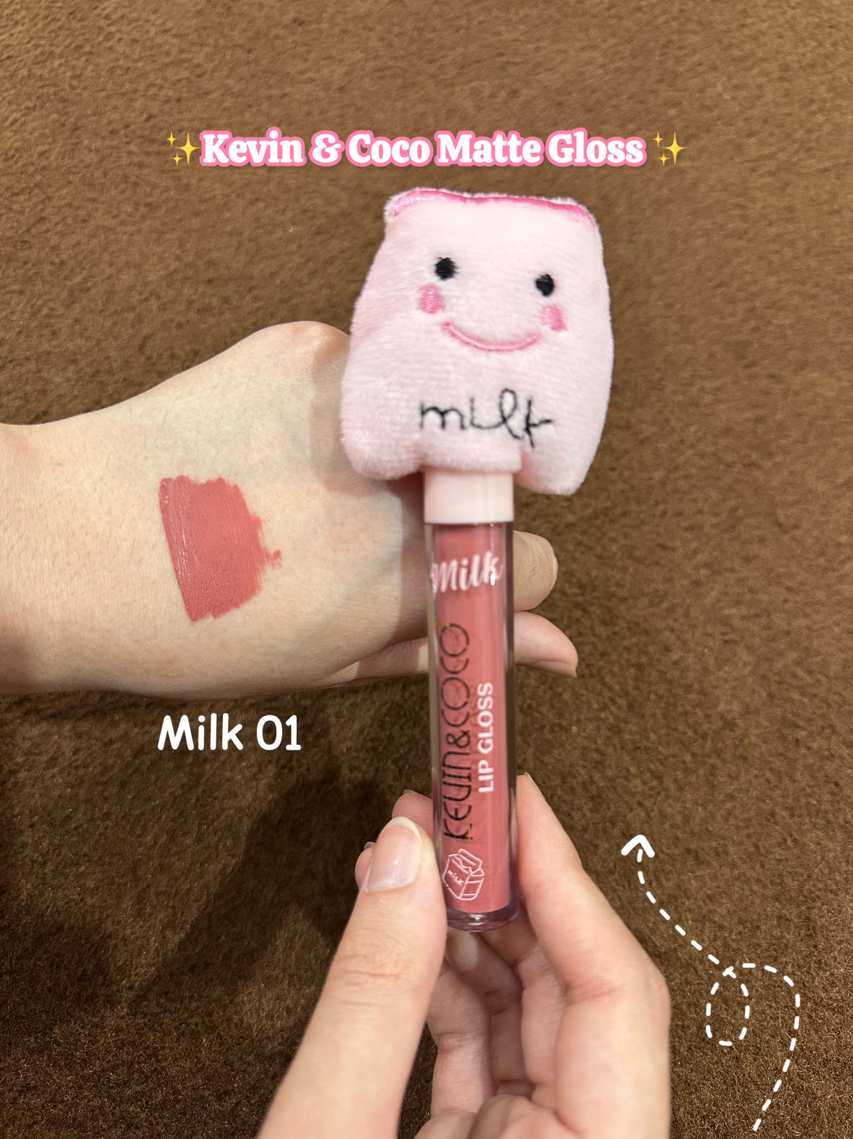 Kevin & Coco Matte Gloss 💖
