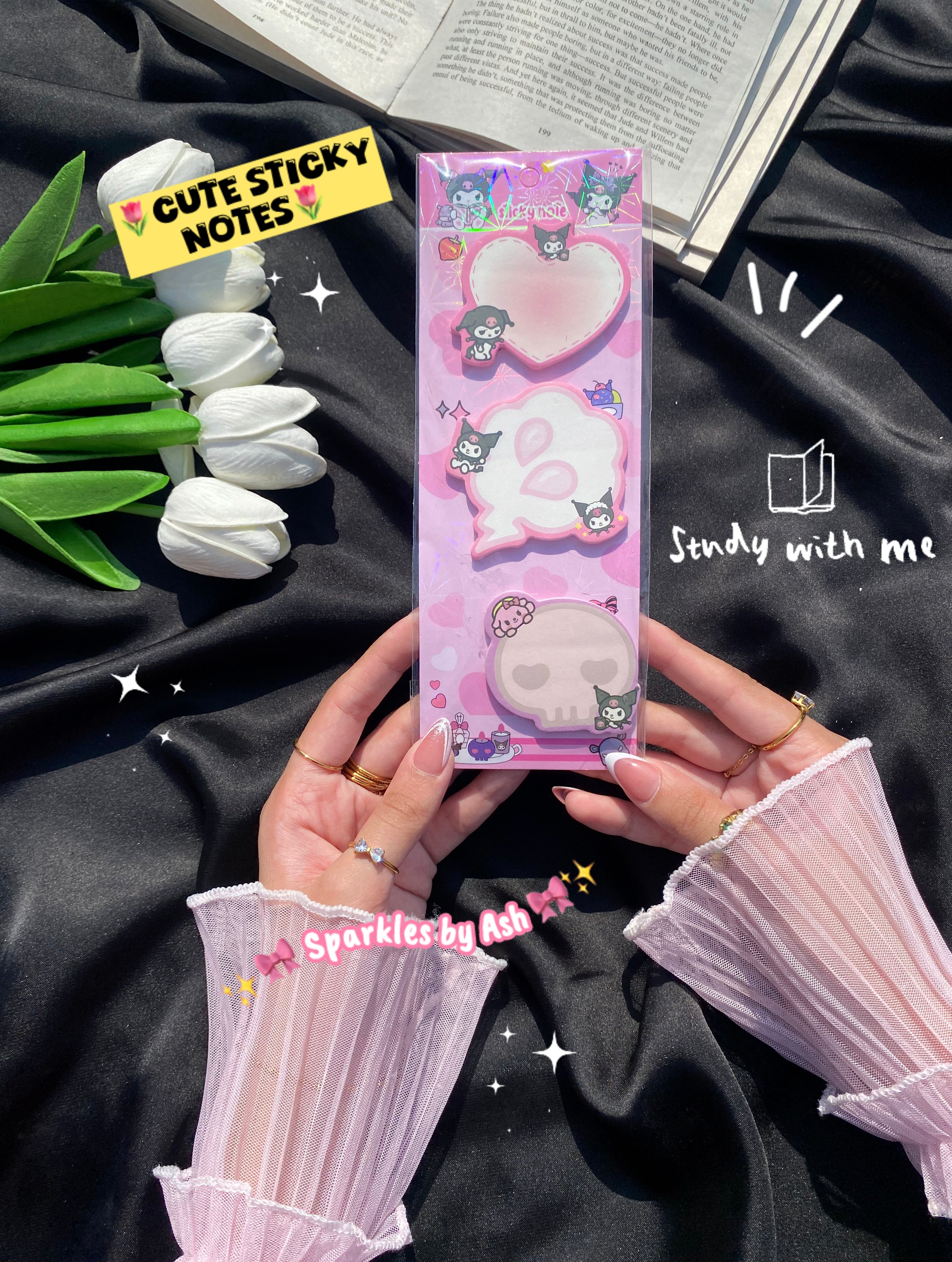 Cute kuromi sticky notes💕
