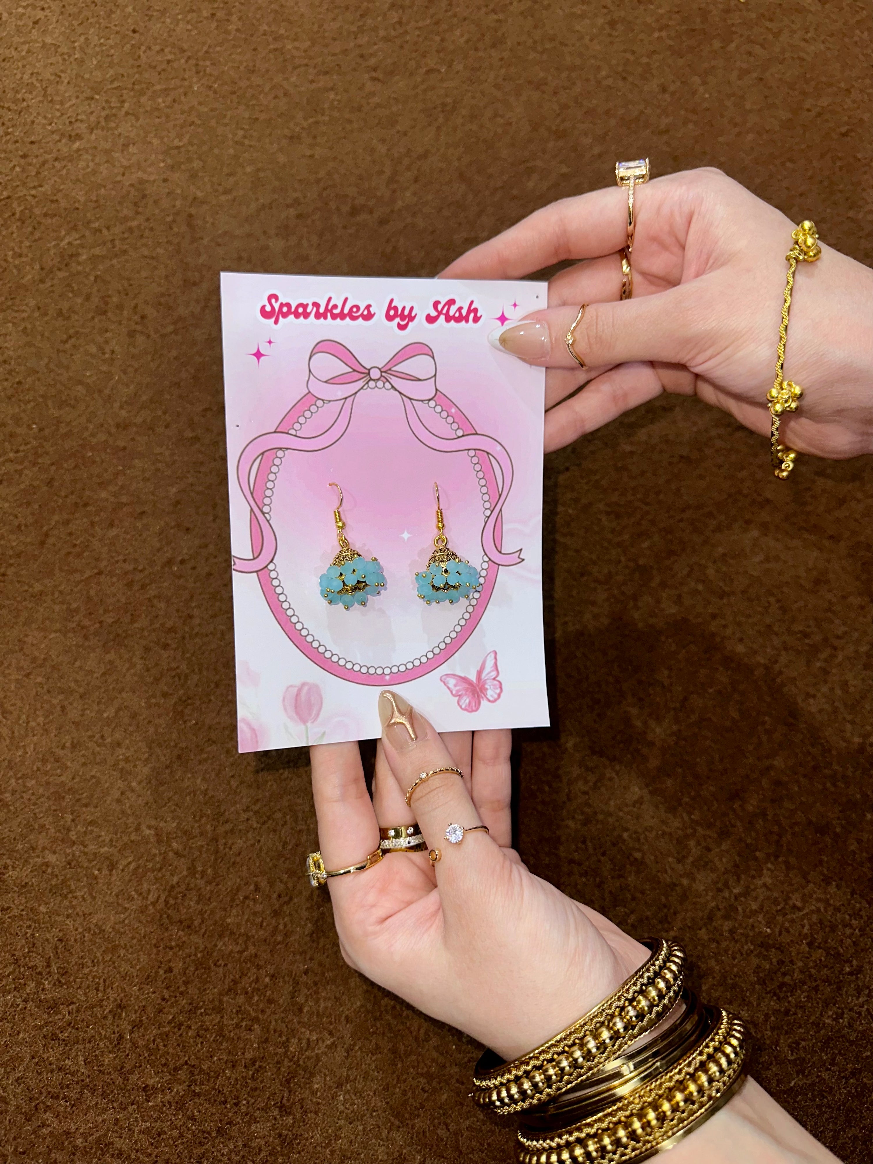 Traditional jhumki 🩵