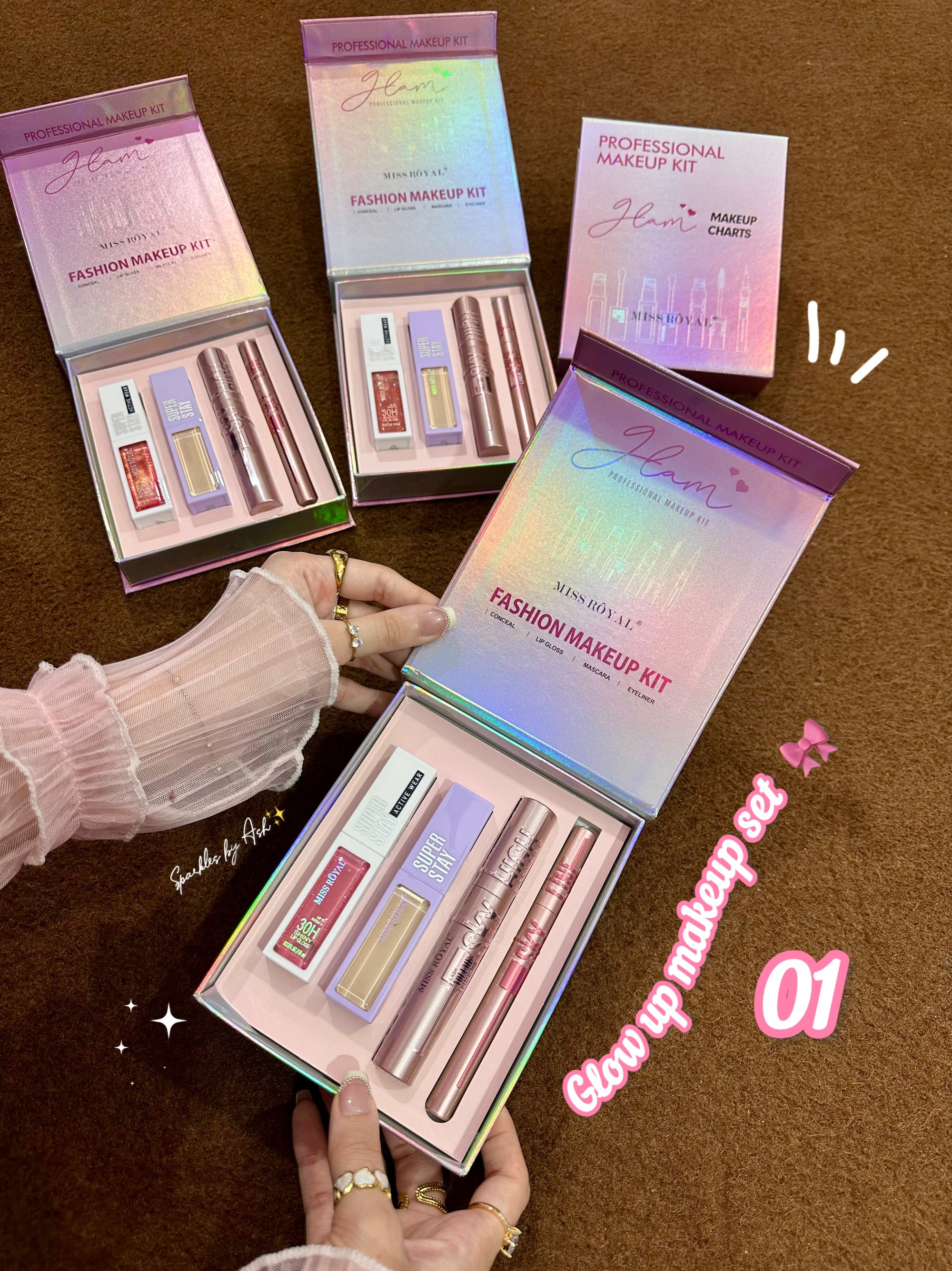 Glow up makeup set🎀✨