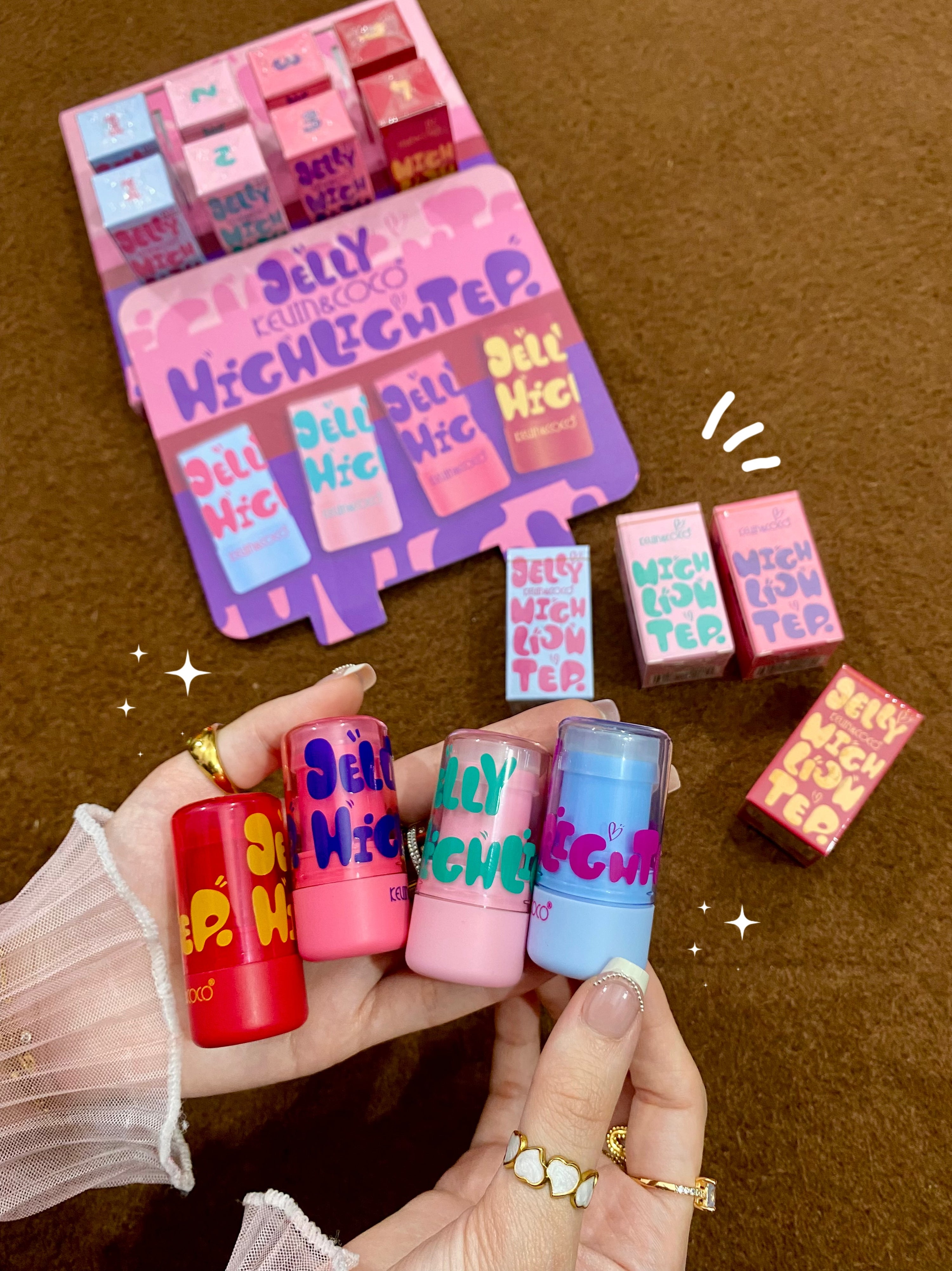 Kevin & Coco Jelly Highlighter 💖